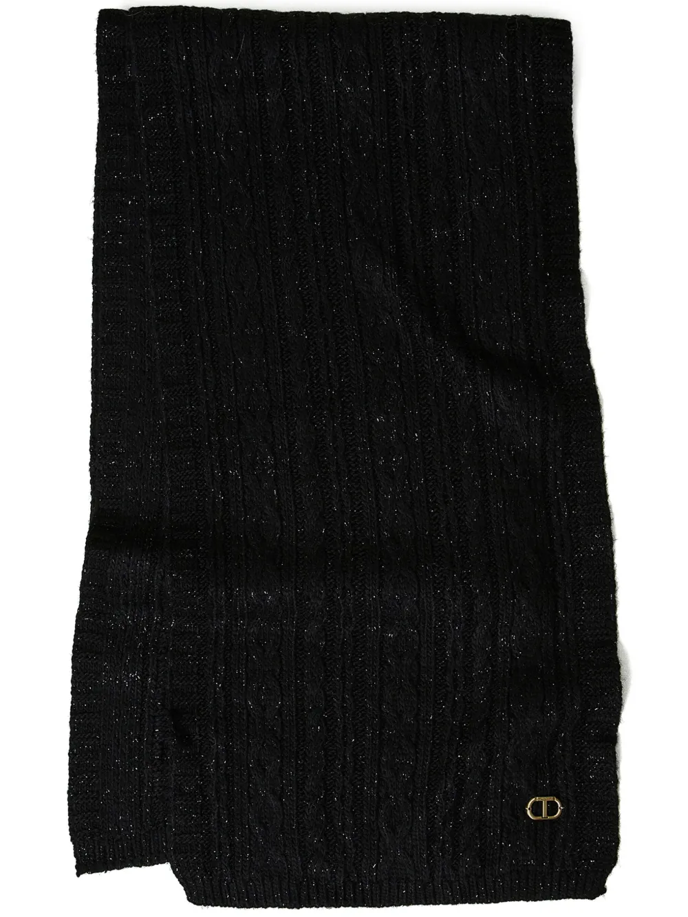 TWINSET knitted scarf - Nero