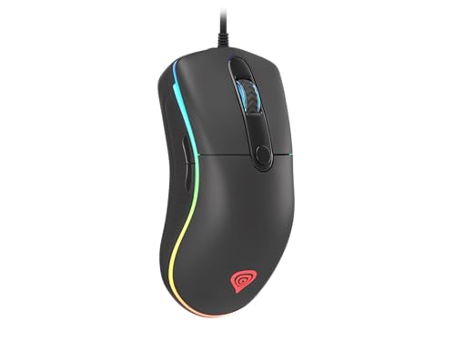 Genesis Ratón Krypton 510 Mano Derecha Usb Tipo A Óptico 8000 Dpi Negro