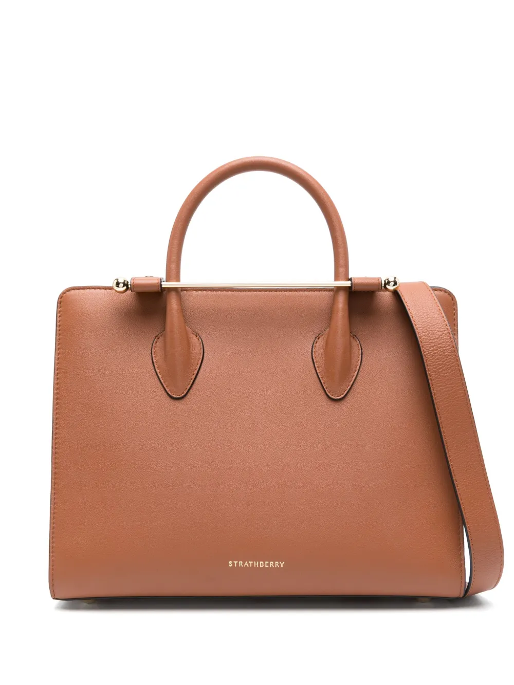 Strathberry Borsa tote Strathberry Midi Tote - Marrone