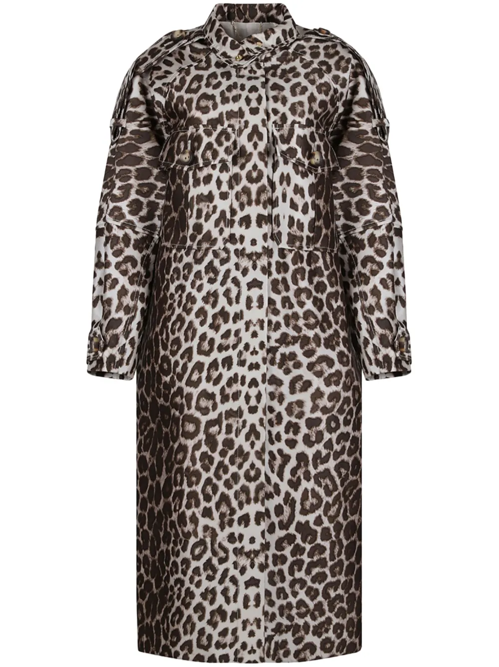 ZIMMERMANN animal print coat - Toni neutri