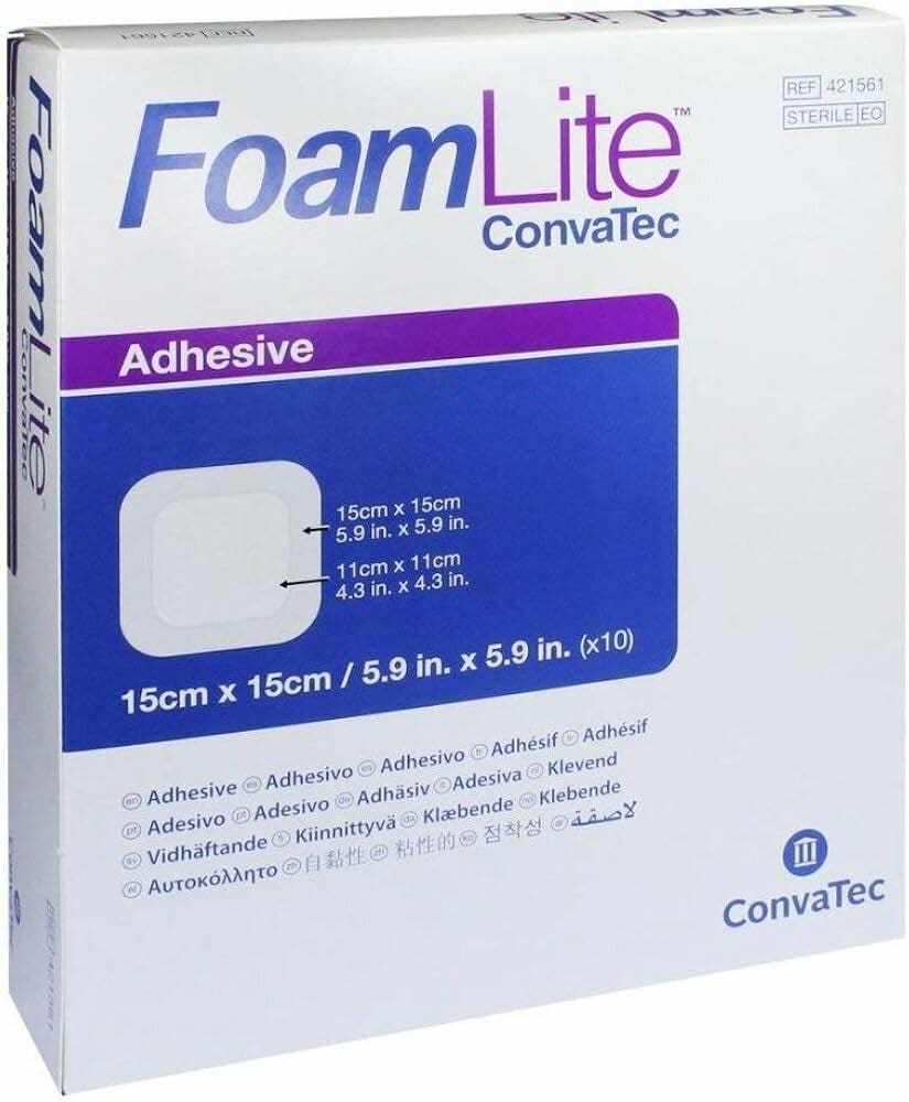 Convatec Aquacel Ag Surgical 15x15cm 10 pezzi