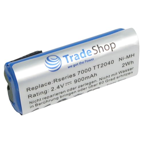 Batteria 900 Mah/2,4 V/2 Wh Compatibile Con Philips Bodygroom Series 3000 5000 7000 Tt2040/32 Tt2030 Tt2029 Tt2036 Tt2040 Bg2040/34 Bg2040/34 Bg202402