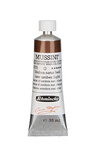 Schmincke Mussini Oils Raw Umber Light 35Ml Tube Series 1