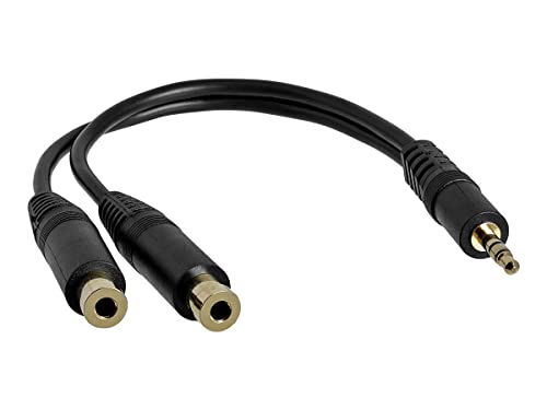 Startech.Com Cable 15Cm Audio Splitter Divisor De