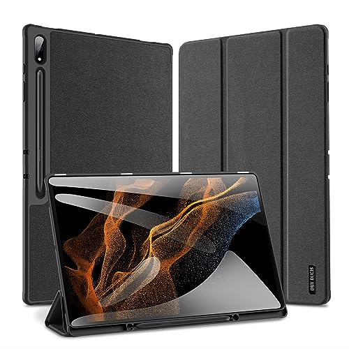 Dux Ducis - Custodia Compatibile Con Lenovo Tab M10 Plus 3Rd Gen 10.6 (2022) - Funzione Auto Wake - Custodia Per Tablet In Tpu - Nero