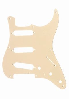 Allparts Pg 0550 – 028 Strat Pickguard 1 Strati, Crema