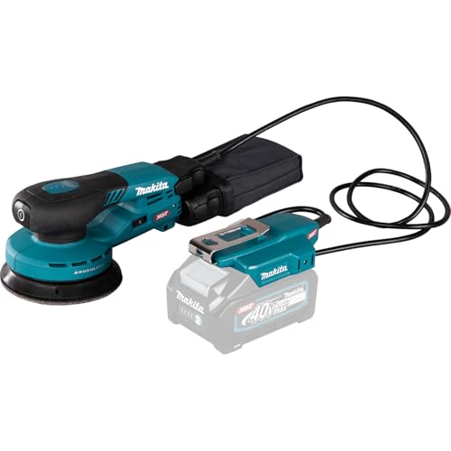 Makita Bo003Cgz 40V Max Li-Ion Xgt 125 Mm Levigatrice Orbitale Senza Spazzole, Batterie E Caricabatterie Non Inclusi