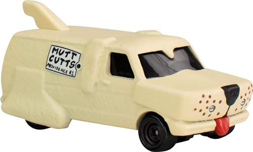 Hot Wheels Modellino Furgone Mutt Cutts Van A Forma Di Cane - Die Cast Scala 1:64 - Lunghezza 8Cm - Hvj35 - Serie Pop Culture