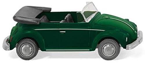 Vw Käfer Cabrio - Yuccagrün Metallic - Modello Di Automobile, Modello Prefabbricato - Wiking 1:87 - Modello Esclusivamente Da Collezione