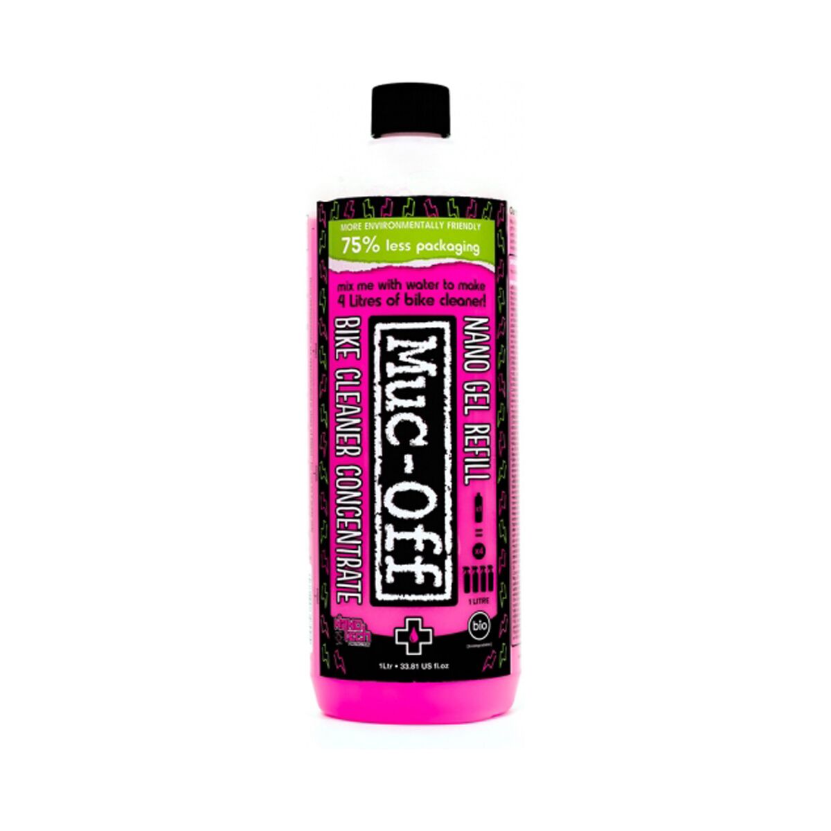Muc-Off Nano Gel 1L Motorcykel & Cykelrengörare