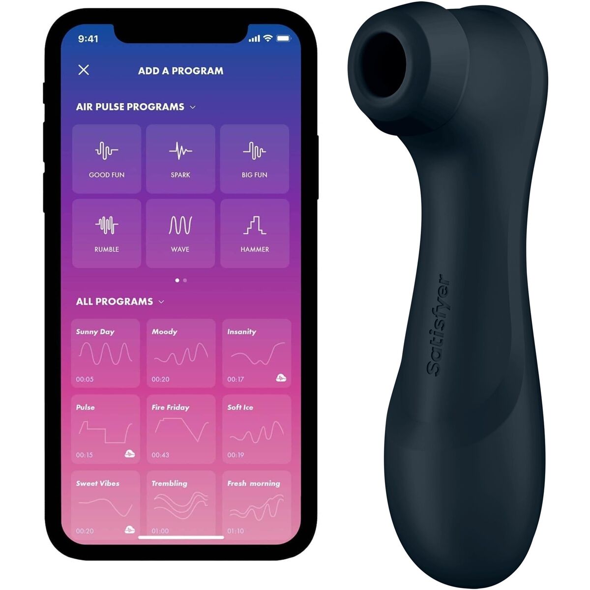 Satisfyer Pro 2 Generation 3 Black Bt/App