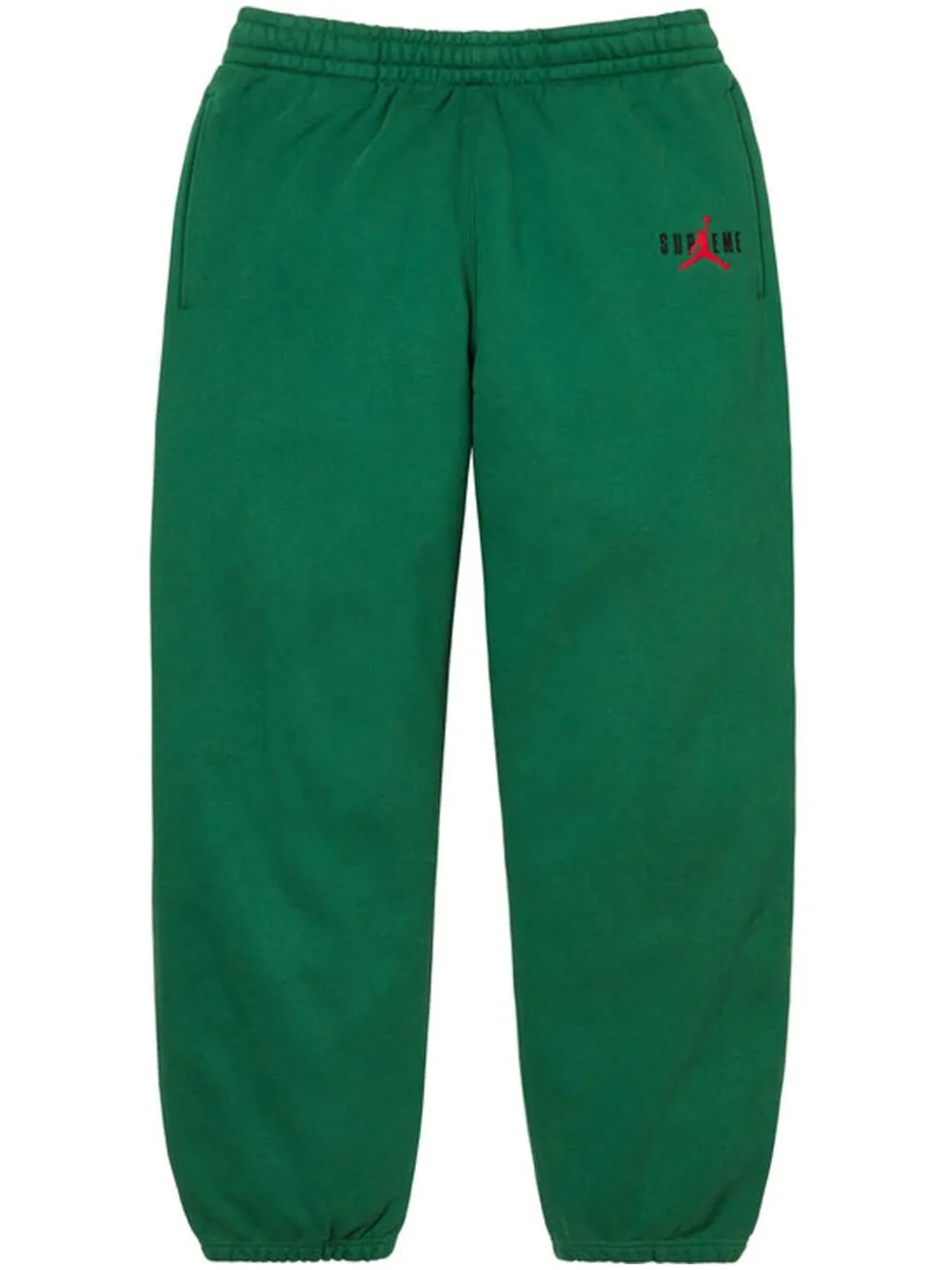 Supreme x Jordan track pants - Verde