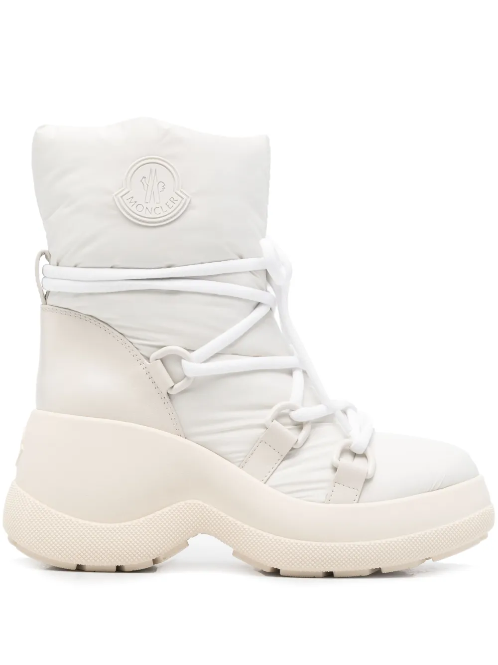 Moncler Resile Boots - Bianco