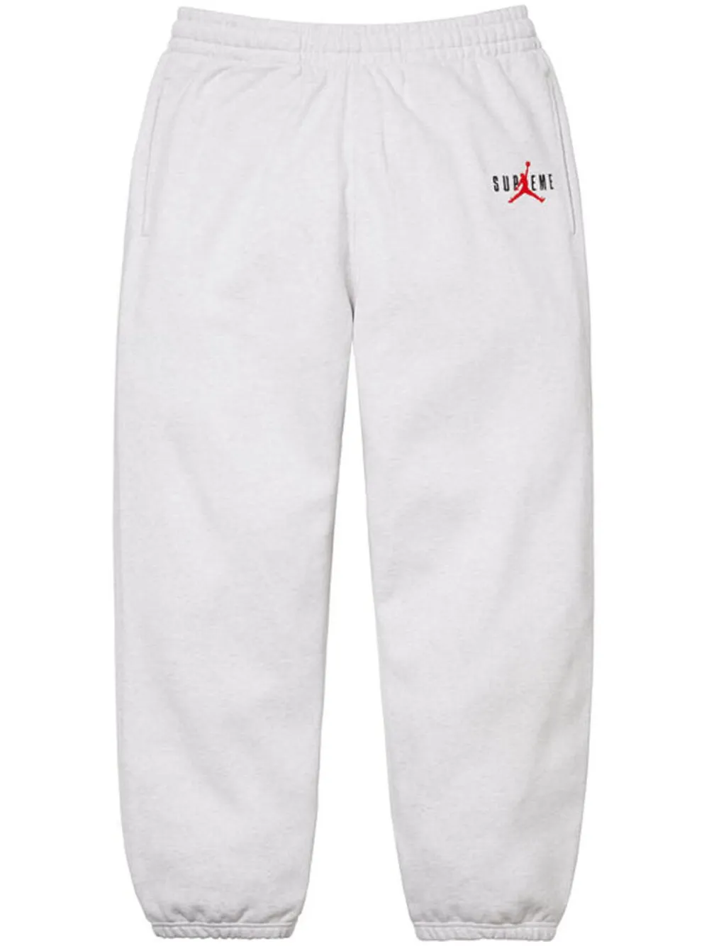 Supreme x Jordan track pants - Bianco