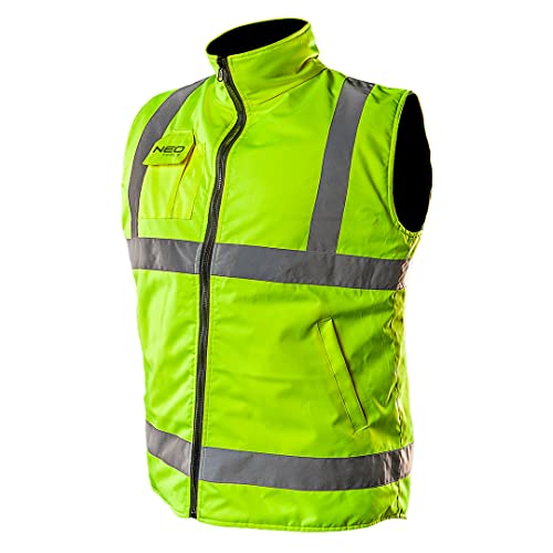 2 In 1 Professionale In Pile Gilet Ad Alta Visibilità Gilet Di Sicurezza Lavoro Gilet Funzione