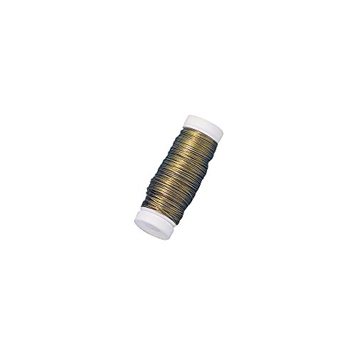 Rayher 2412100 - Filo Di Ottone, Diametro 0,30 Mm, Bobina Da 80 M