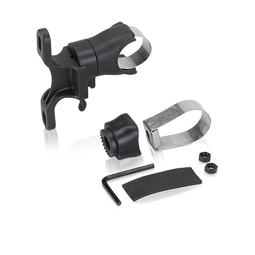 Xlc Uniadapter Für Trinkflaschenhalter, Adattatore Per Portaborraccia Unisex-Adulti, Nero, 15 X 7.6 X 7.6 Cm