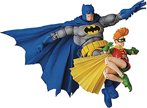 Medicom - Dark Knight Returns Batman Blue Version & Robin Mafex Actionfigure