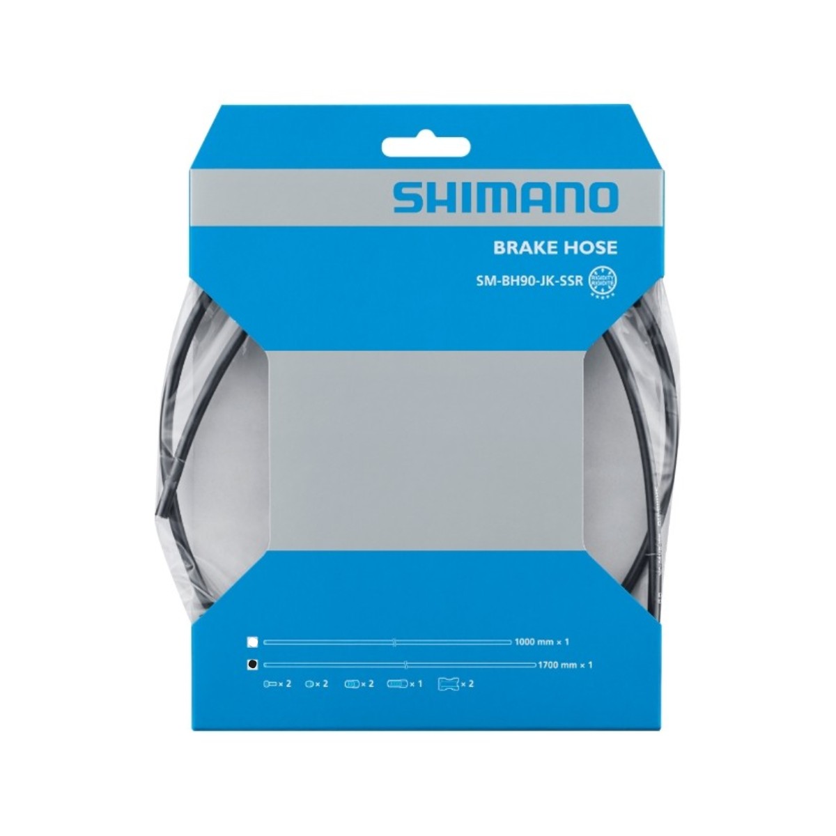 Cable de freno Shimano SM-BH90-JK-SSR 1700mm Negro