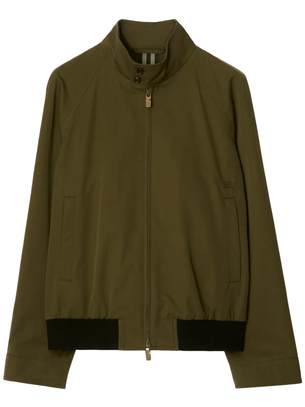 Burberry zip-up bomber jacket - Verde