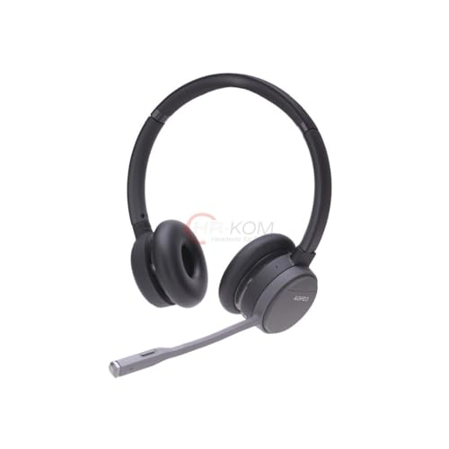 Agfeo Infinity Casque Sans Fil Arceau Bureau/Centre D'Appels Bluetooth Noir