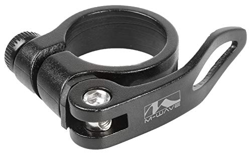 M-Wave Clampy Qr, Morsetto Per Sella Unisex-Adulto, Nero, Taglia Unica
