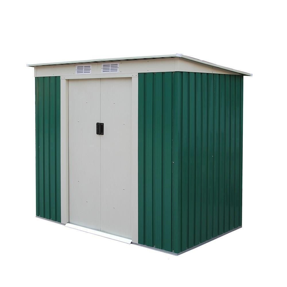 Box casetta in lamiera metallo 201x121x181cm serie basic xs