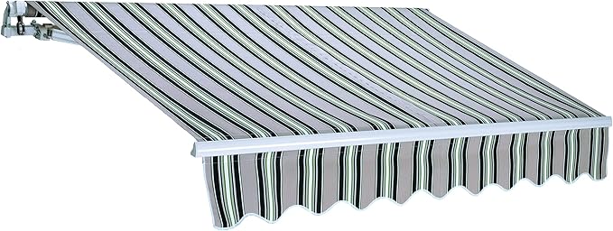 T1372012/d - tenda da sole a barra quadra 200x300 cm riga verde