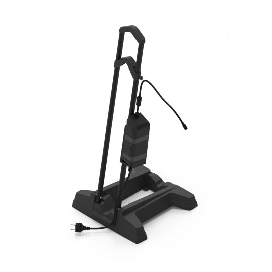 Portabici da pavimento lybra con porta caricabatterie