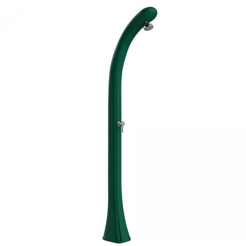 Doccia solare in polietilene happy one colore verde scuro cv-f100/6016