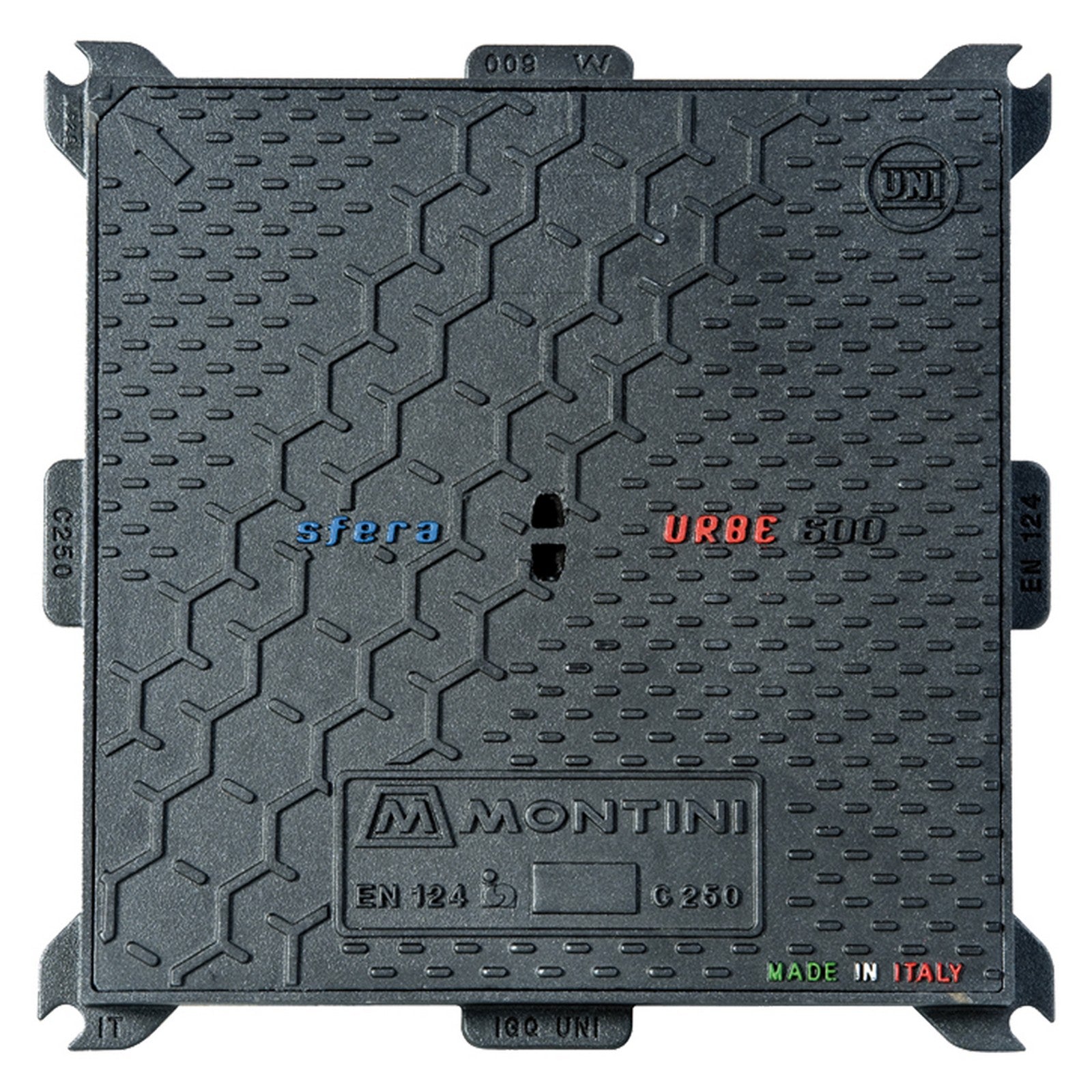 Chiusino in ghisa c250 urbe - 60 x 60 - kg 30 1041120nlm
