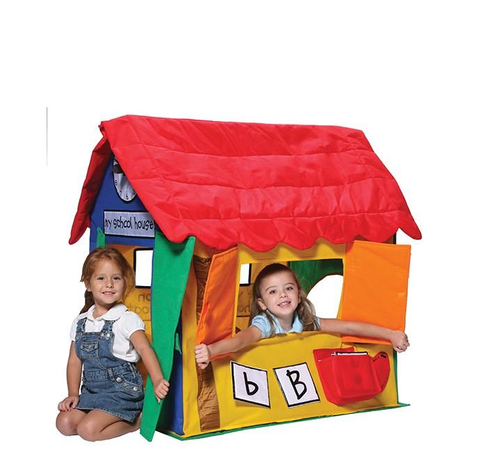 Casetta tenda bambini in tessuto bazoongi learning cottage