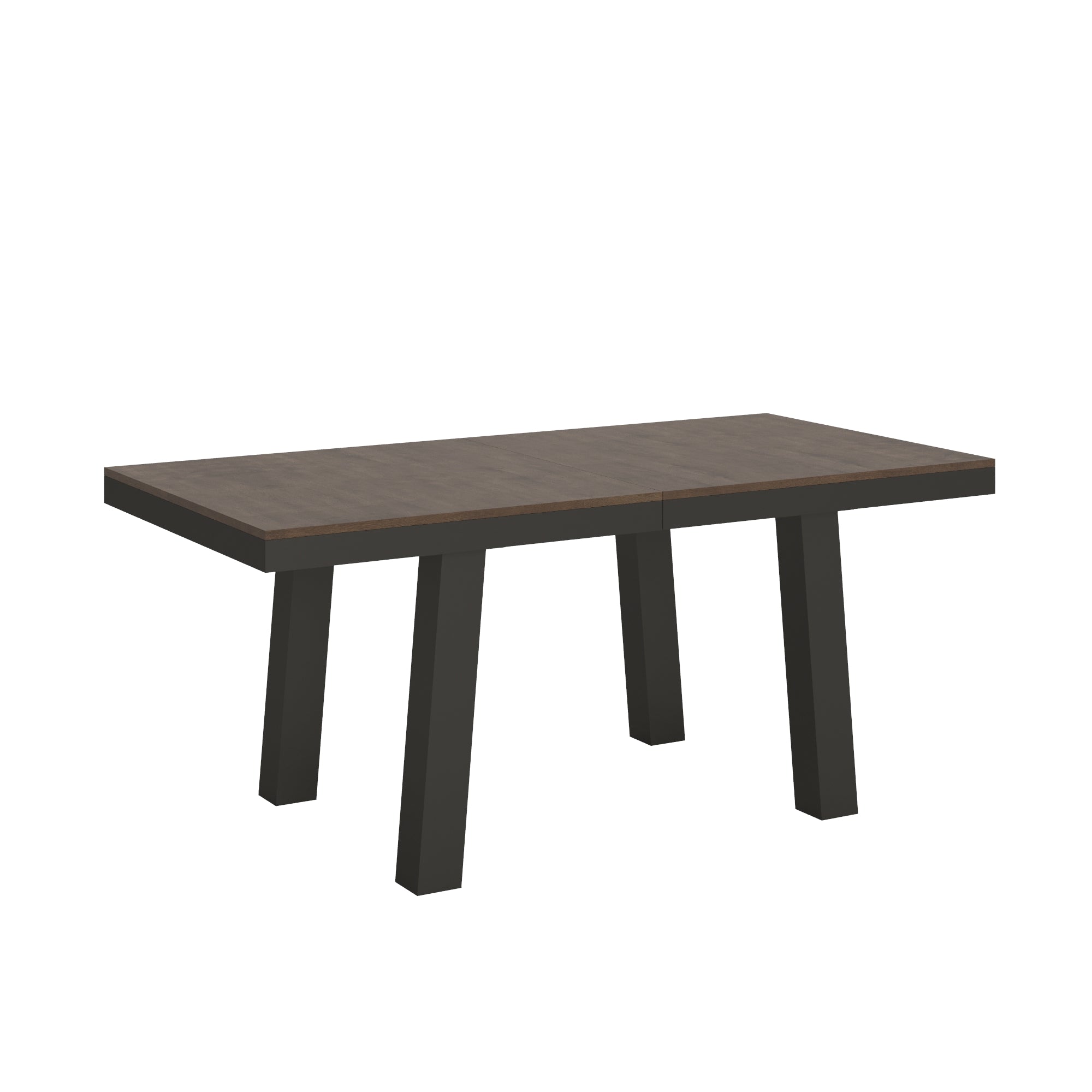 Tavolo allungabile 180-284x90x80 cm bridge evolution noce