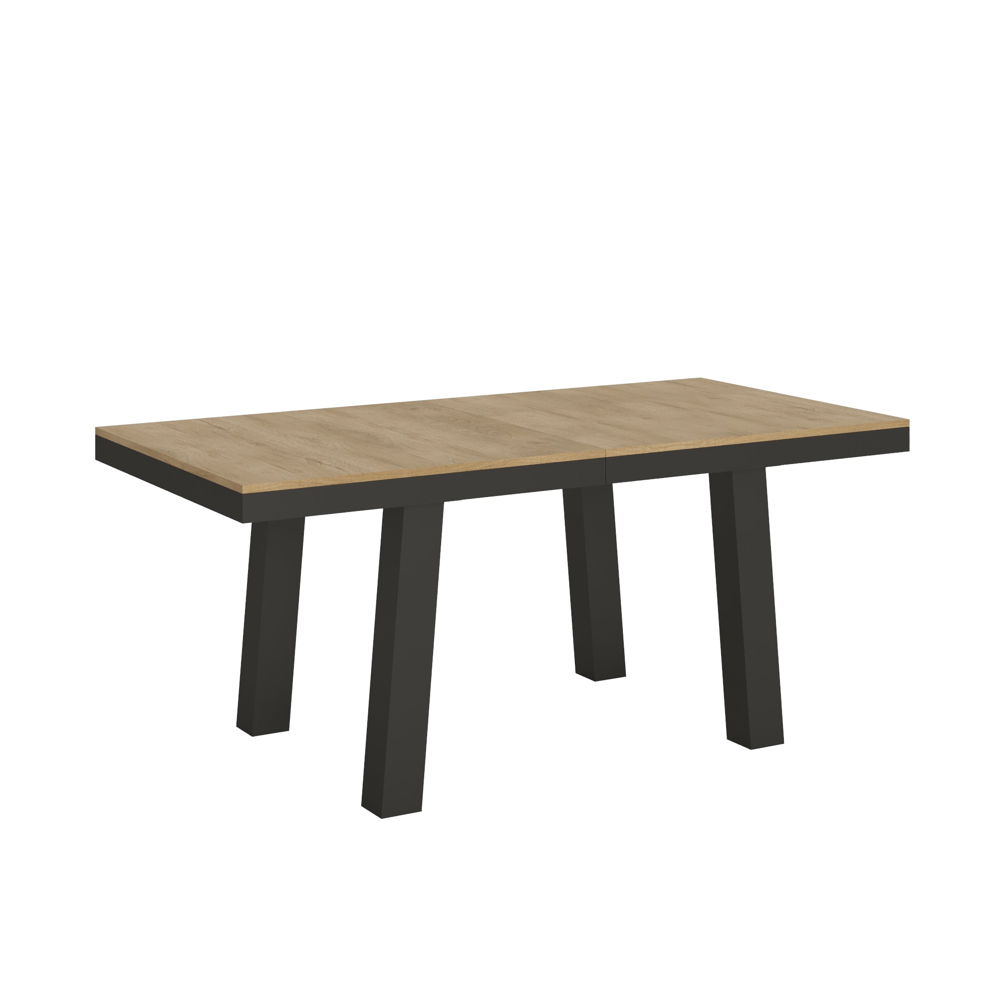 Tavolo allungabile 180-284x90x80 cm bridge evolution quercia naturale