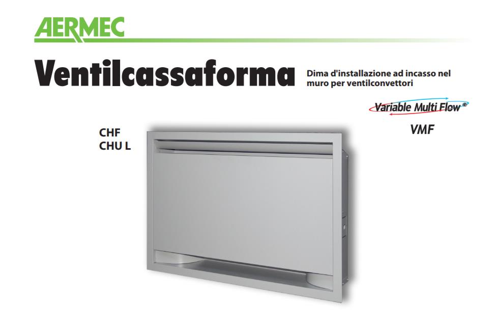 Aermec ventilcassaforma chu 12l