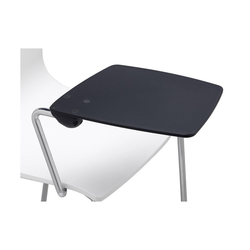 Set 2 sedia alice con tavoletta scrittoio antipanico made in italy scab design - antracite 81