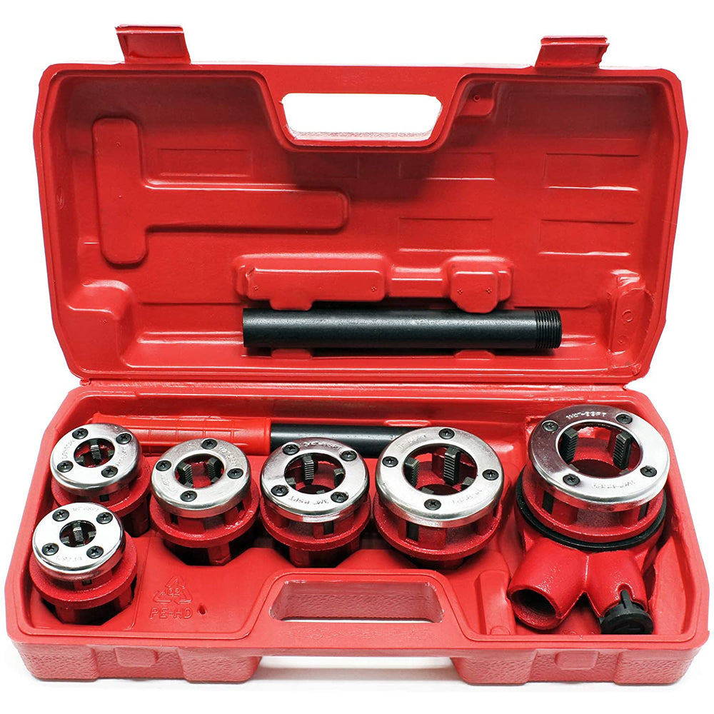 Kit filiera filiere per tubi tubo idraulici idraulico 6pz filettatura en227321
