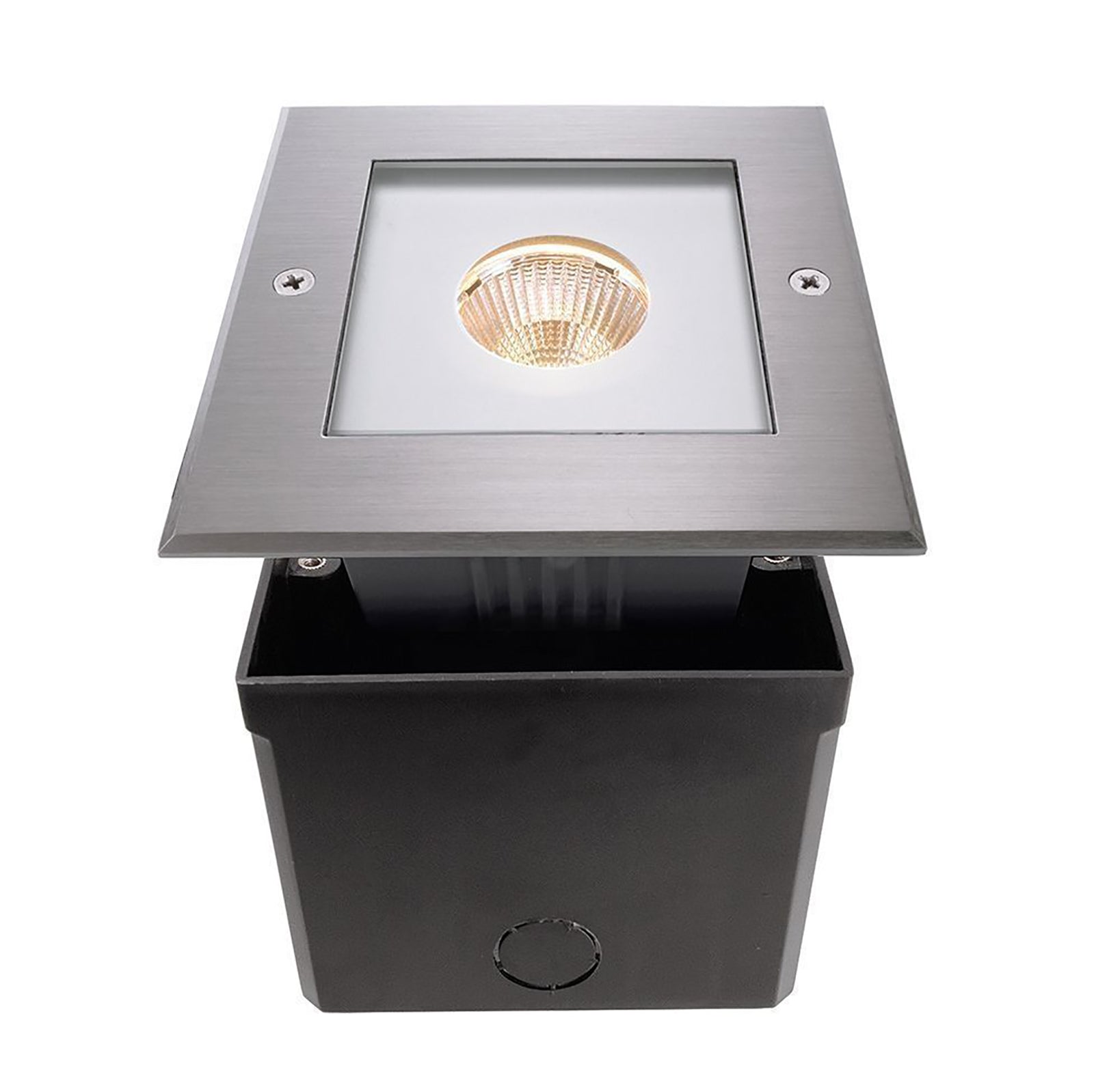 Square faro led 6w calpestabile spot carrabile quadrato esterni ip67 luci giardino segnapassi viale 230v square cob i