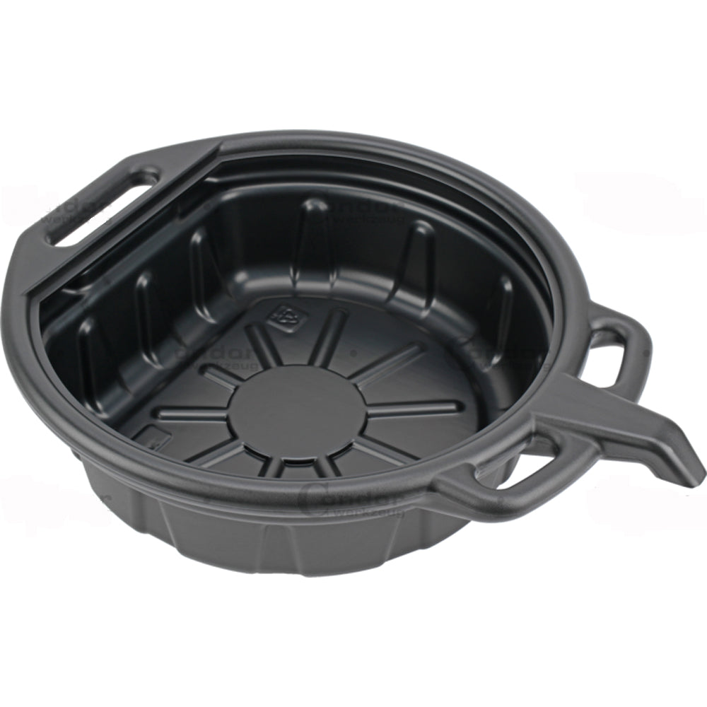 Contenitore vasca per scarico raccolta olio auto moto 8l condor 3701/08