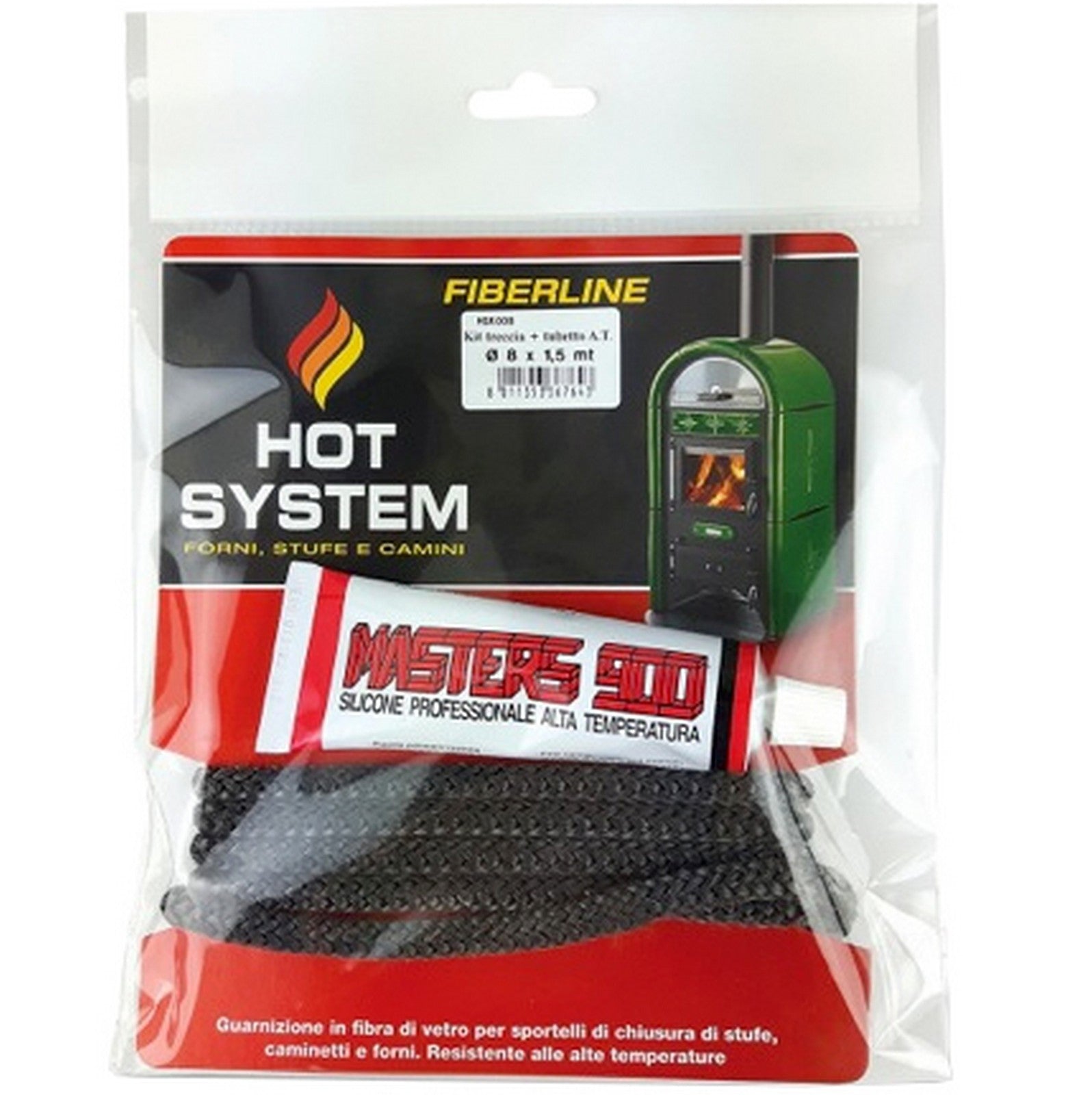Guarn. fbv kit mm. 6x1,5mt + sil. at ml.70 cf 6,0