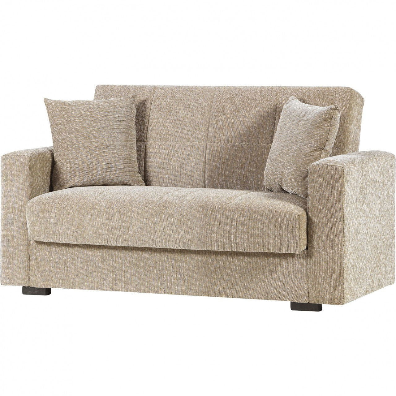 Divano 2 posti con cassettone nora young beige 110