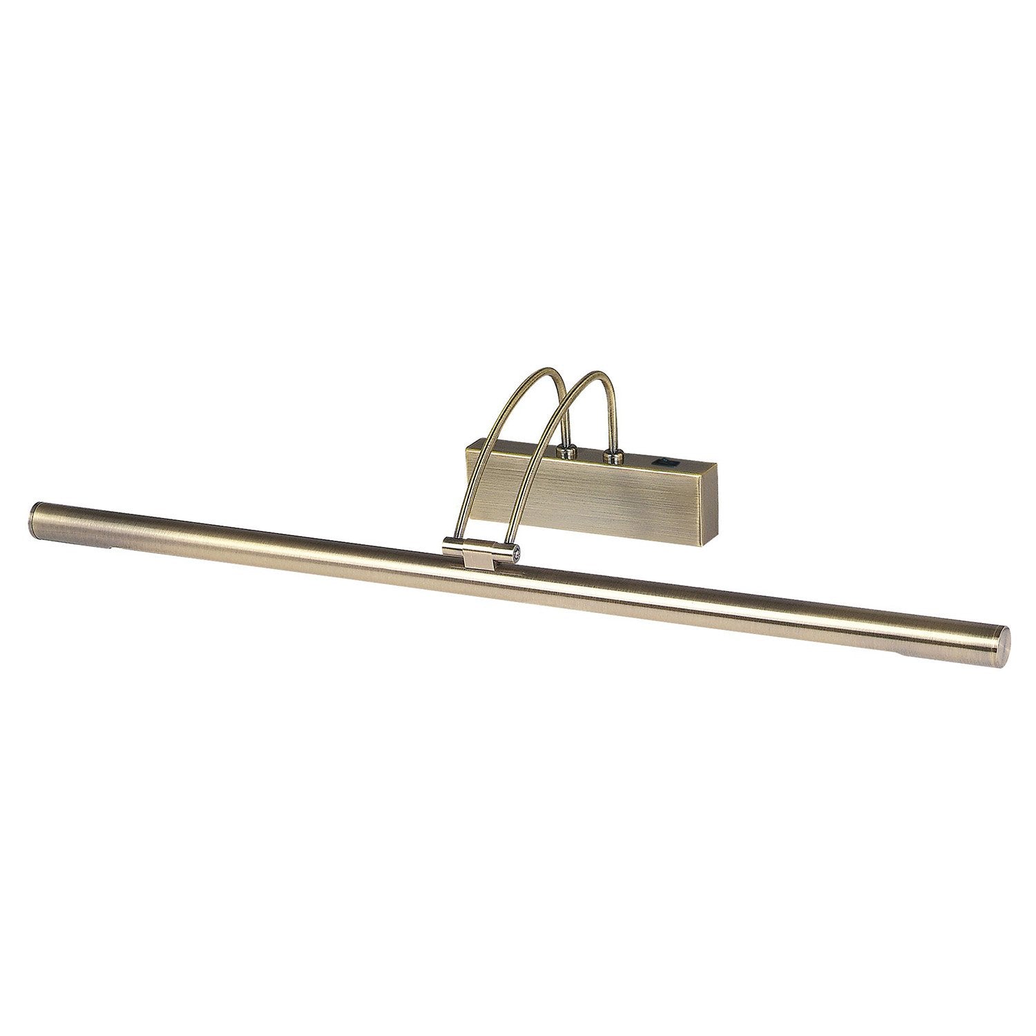 Applique contemporanea maiorca acciaio ottone antico led 15w 3000k