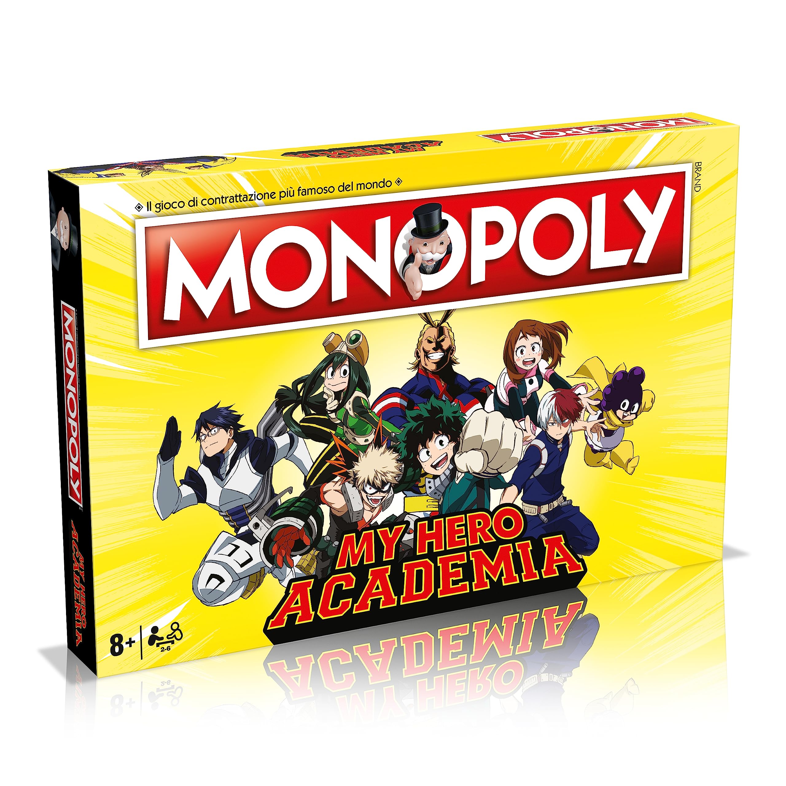 Gioco in scatola monopoly edizione my hero academia