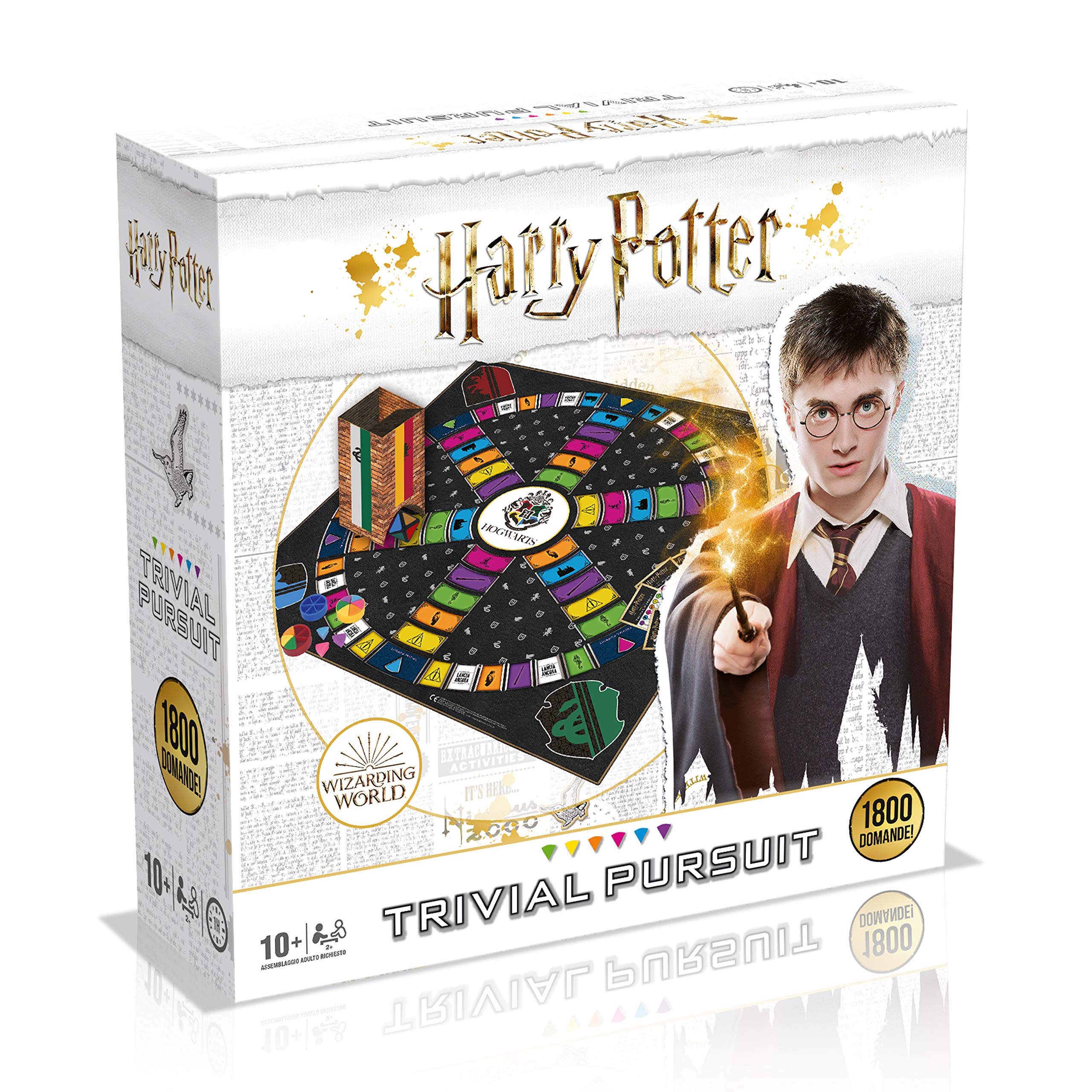 Gioco da tavolo deluxe full size trivial grande pursuit italy harry potter