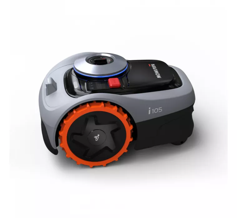 Navimow - robot tagliaerba i105e, copertura 500mq, senza cavo perimetrale, mappatura assistita attivata da ia, connettivit iot, aree di taglio persona