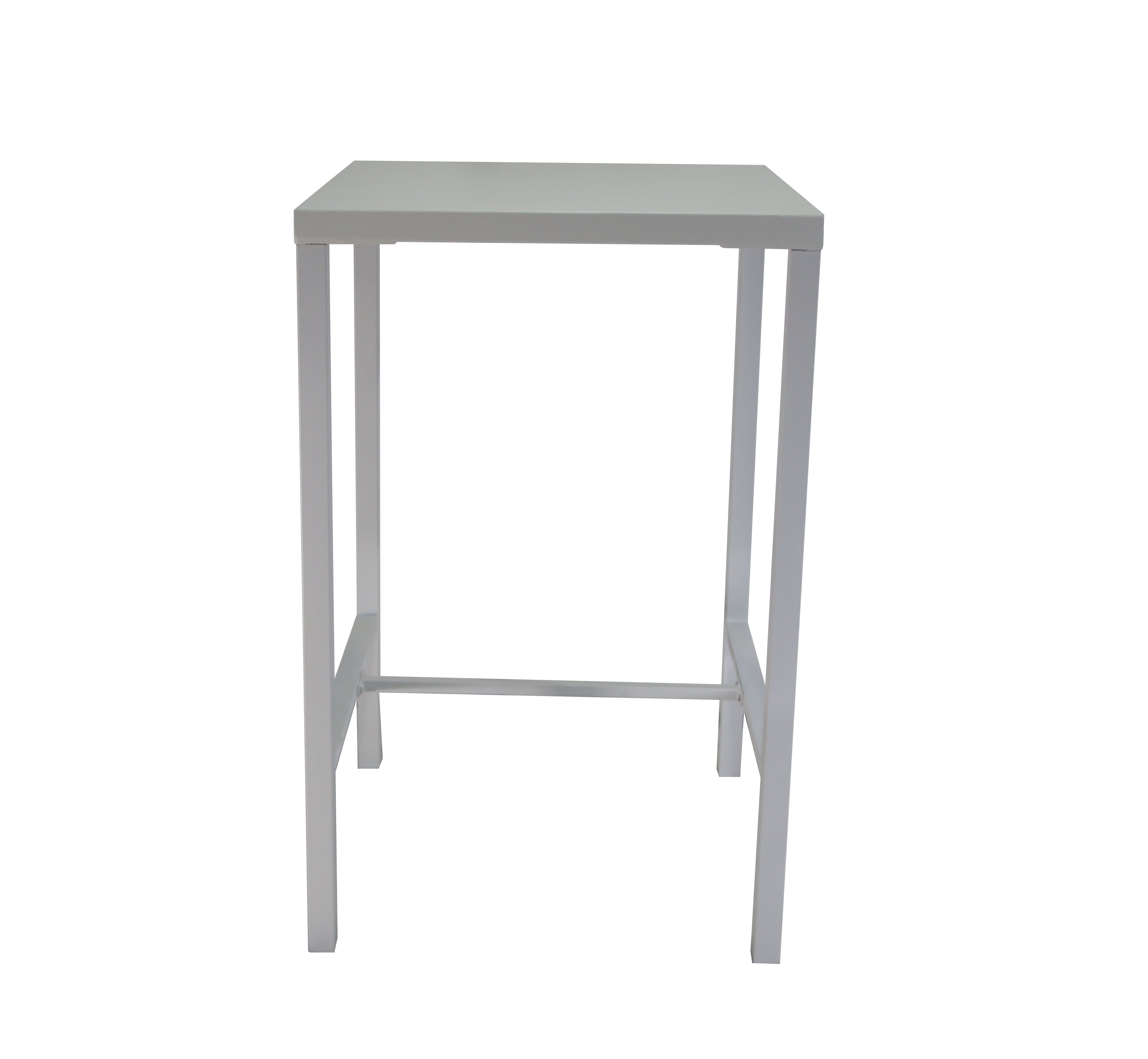 Tavolo utility 70x70h110cm bianco