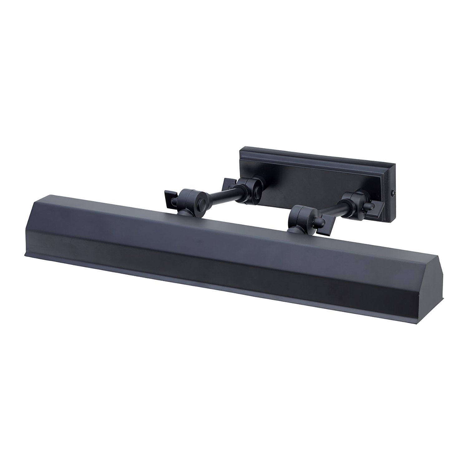 Applique quadri e specchi contemporanea chawton acciaio nero 2 luci e14