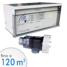 Elettrolisi del sale autochlor rp fino a 120 mc acqua