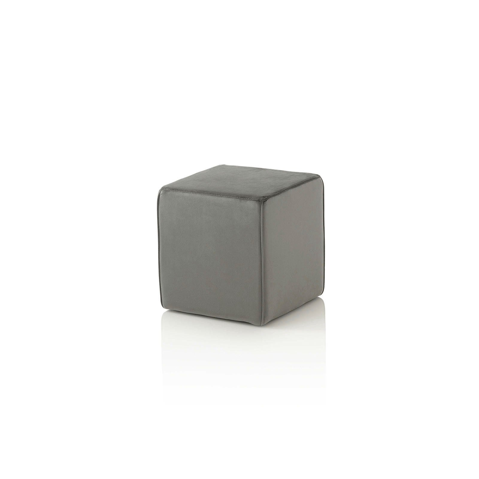 Pouf coty grigio