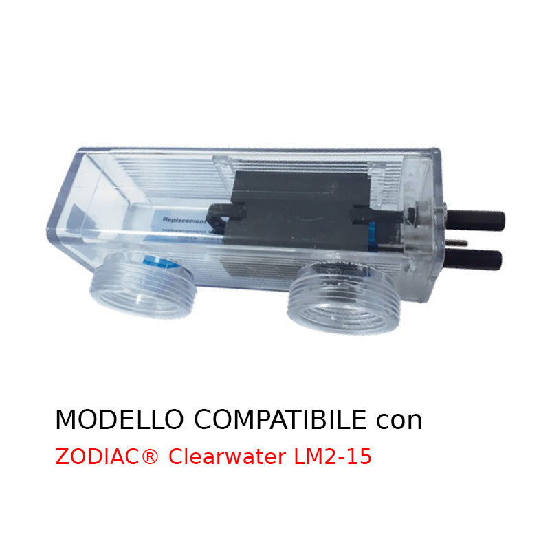 Cella elettrolitica compatibile per sterilizzatore a sale zodiac modello lm2-15